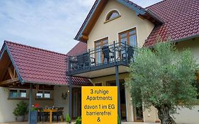 Dahem-Apartments - ruhig Parkplatz Rhein Main Gebiet gut erreichbar - App 1 barrierefrei mit Kamin Garten und Hund - App 2 mit Balkon